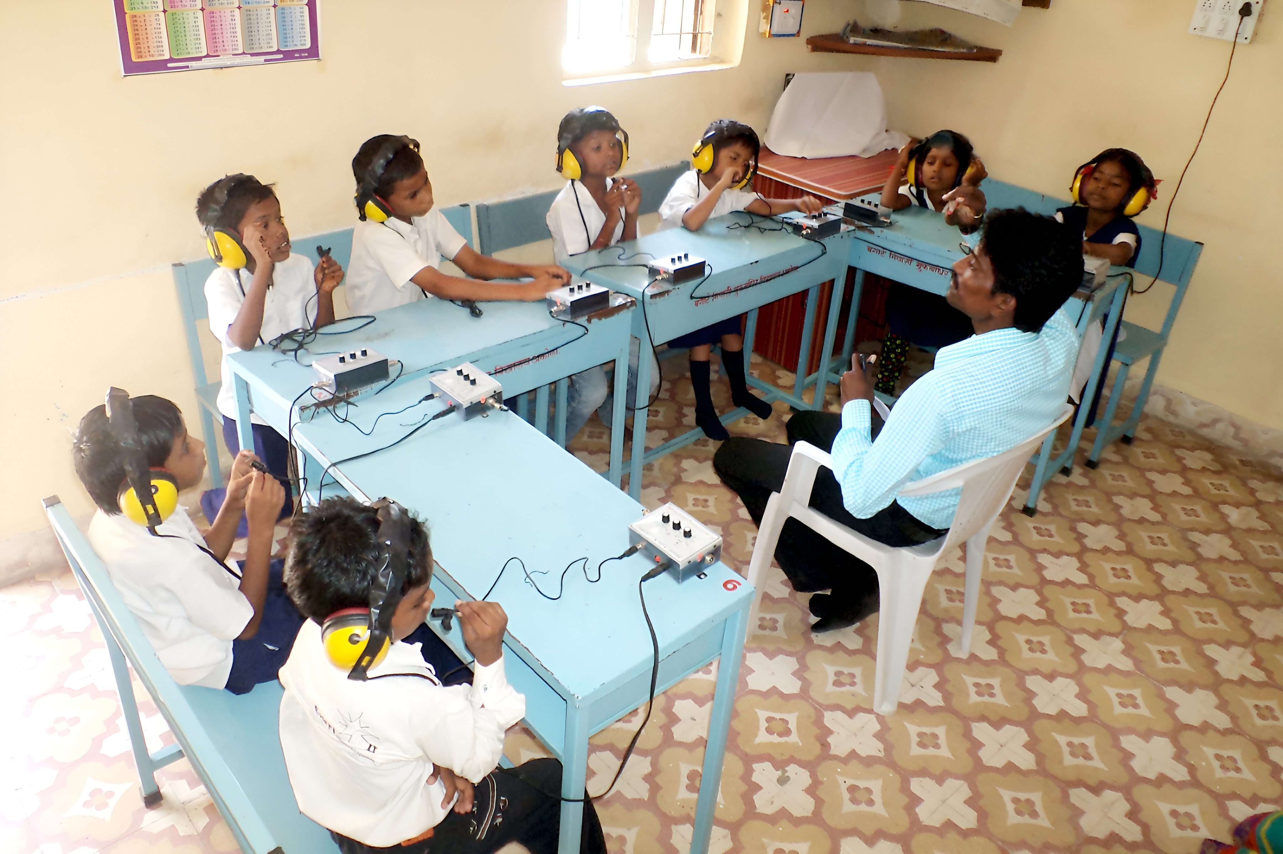 Guiding students using modern tools for hearing training
