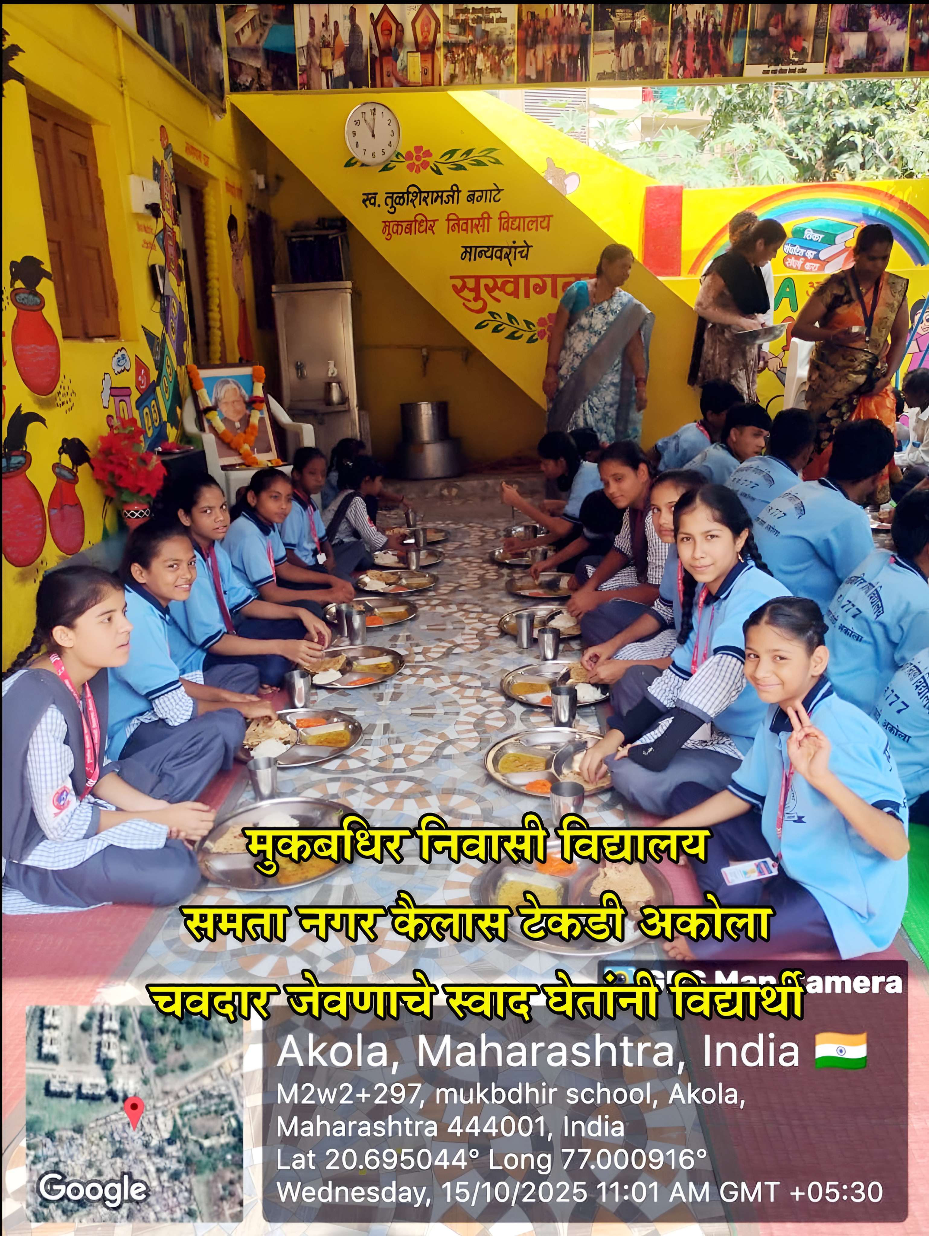 Organized provision of clean and nutritious meals for students